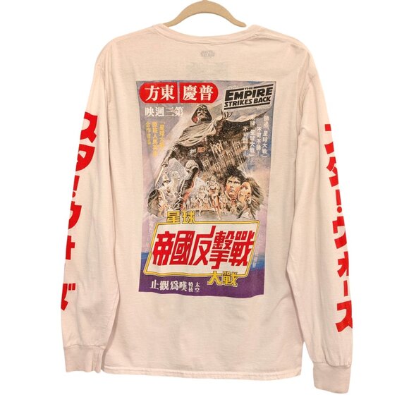 Star Wars x Speed Racer Unisex Size M Double Sided Japanese L/S T-Shirt Top - Picture 3 of 8